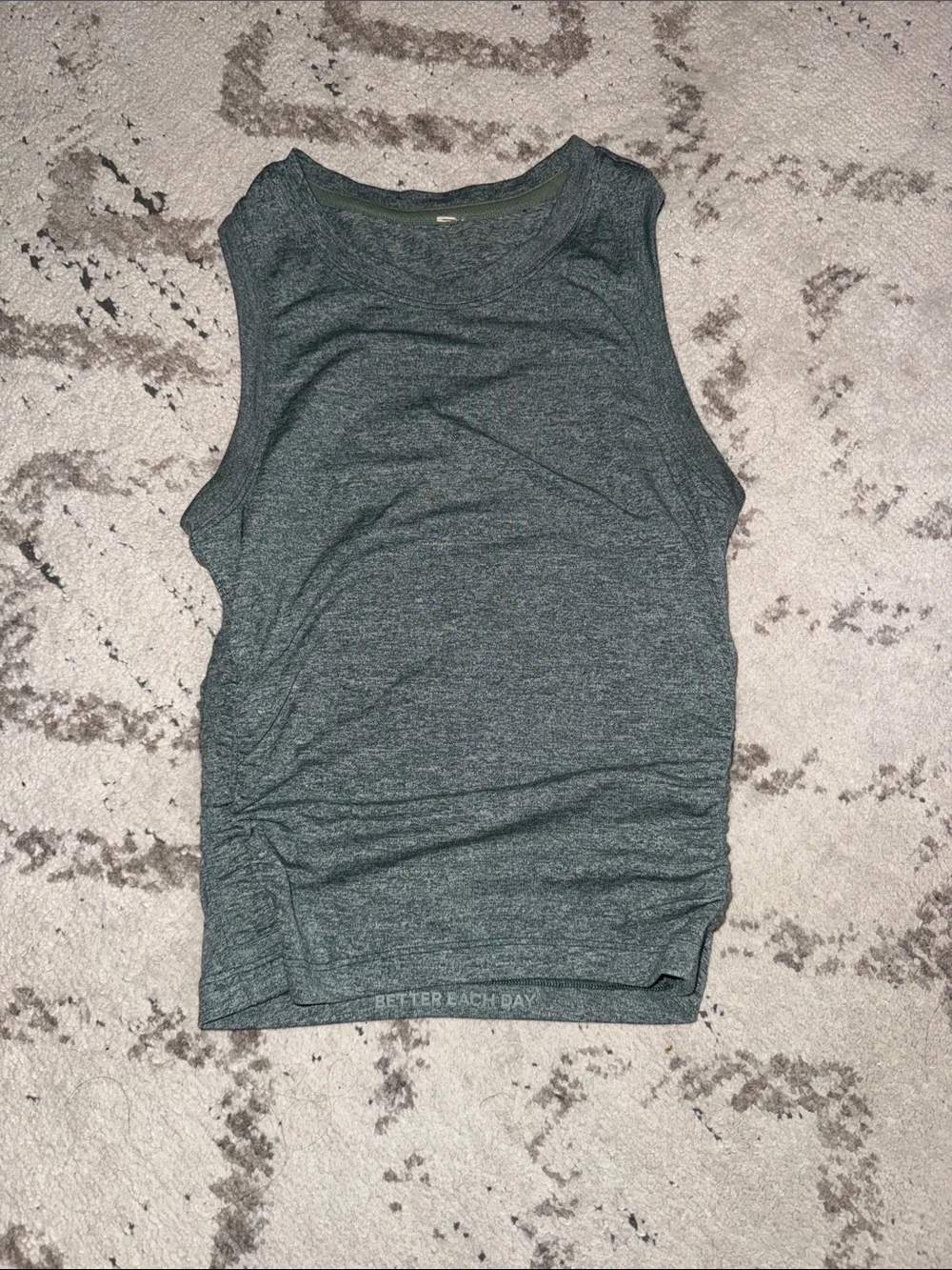 lululemon athletica Women’s Sleeveless Performance Tank - Charcoal Gray